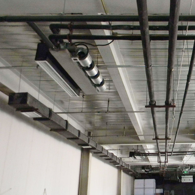 山東中南科萊空調(diào)設(shè)備有限公司風(fēng)機(jī)盤(pán)管安裝案例