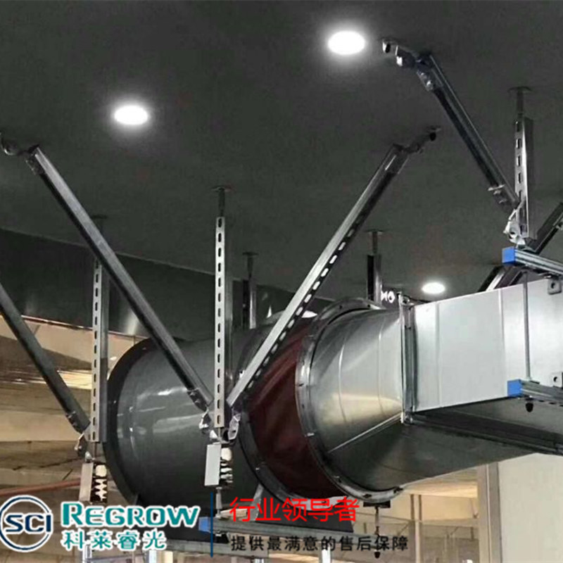 山東中南科萊科萊睿光臨河工地風(fēng)機(jī)安裝