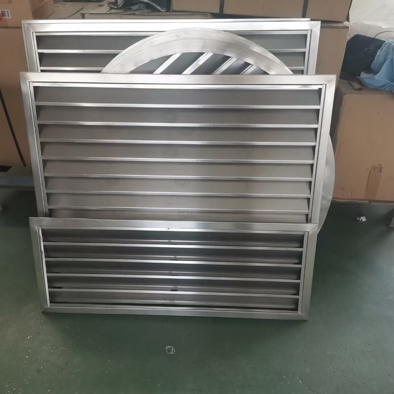 山東中南科萊不銹鋼防雨百葉風(fēng)口長春吉林遼寧銷售